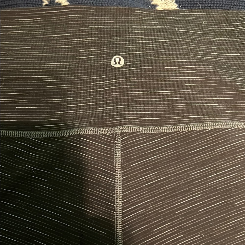 Lululemon Black and White Leggings
